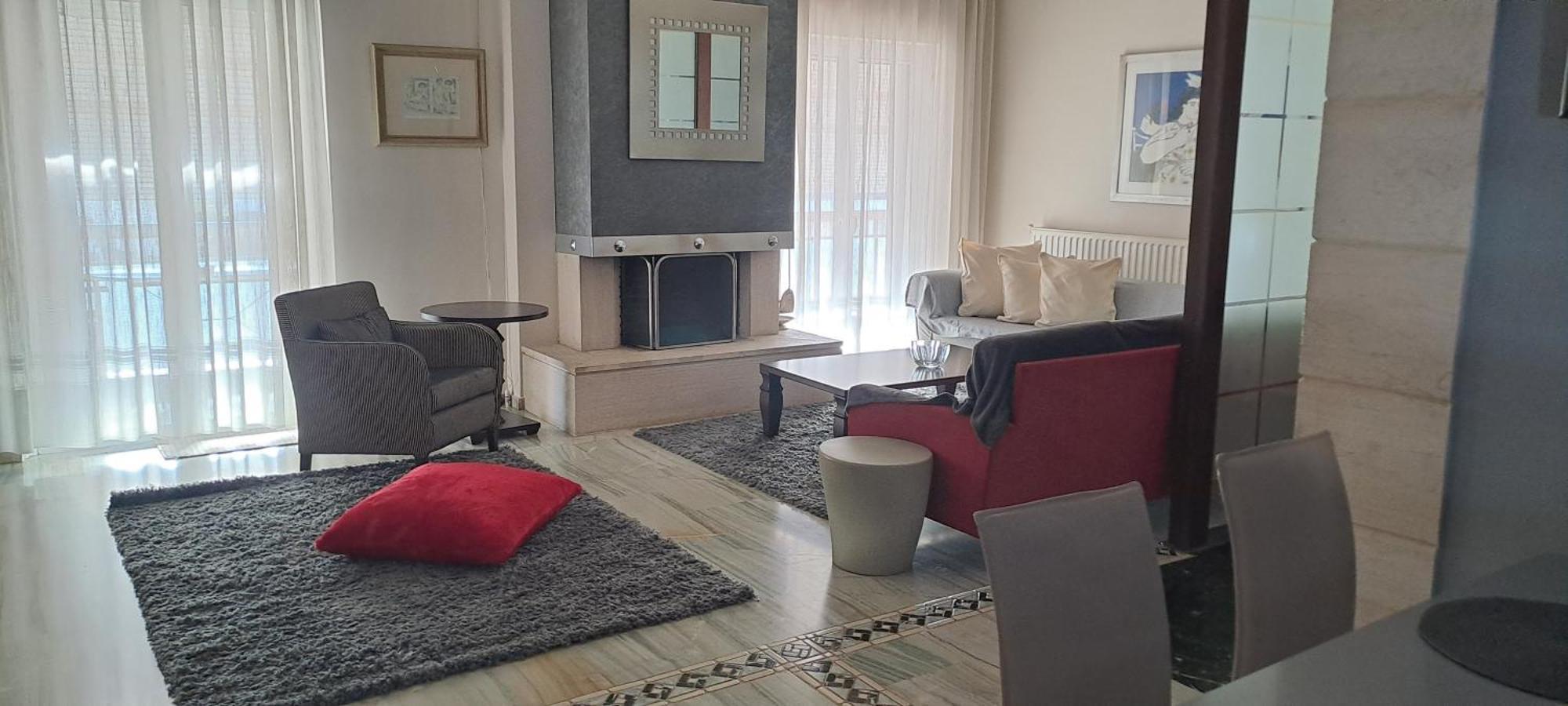 Elegante Apartamento Centrale Tríkala Zewnętrze zdjęcie